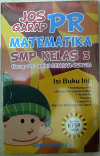 Image of Jos Garap PR Matematika SMP Kelas 3